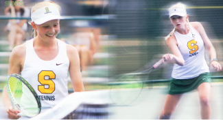 Allison and Serena Sayles are a dynamic tennis duo!