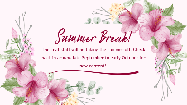 The Leaf Takes Time Off...