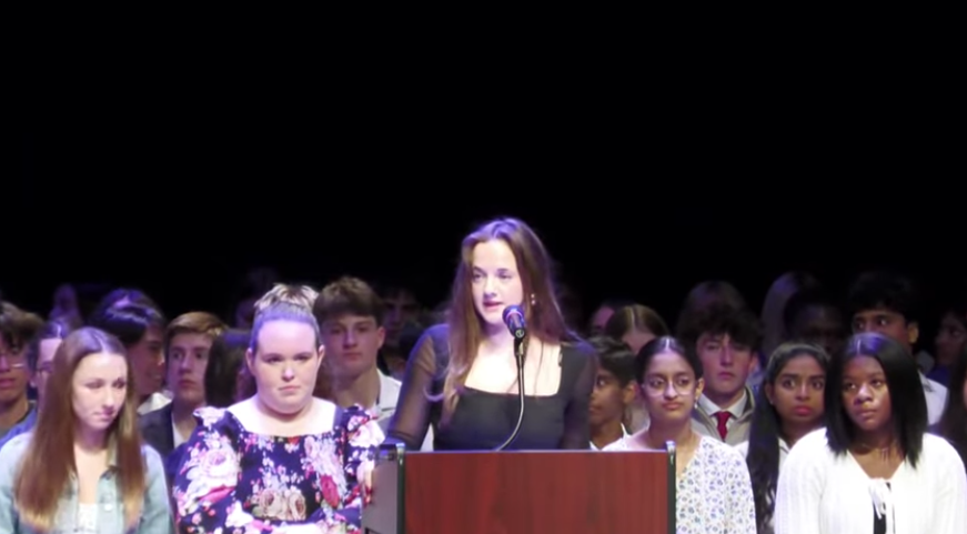 NHS inducts outstanding students
