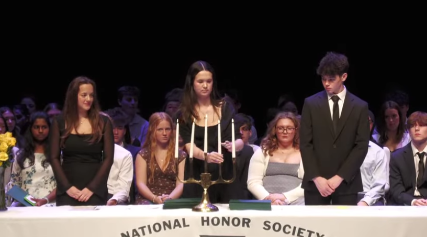NHS inducts outstanding students
