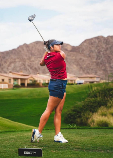 Eva Becerril, 12, plays the Underrated Golf Tour. Becerril found this tour to be extra rewarding as got to play on some of the top golf courses in the country and made many friends in the process.