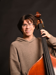 Matteo Meli, 11, is a dedicated bassist and track athlete with an interest in physics.