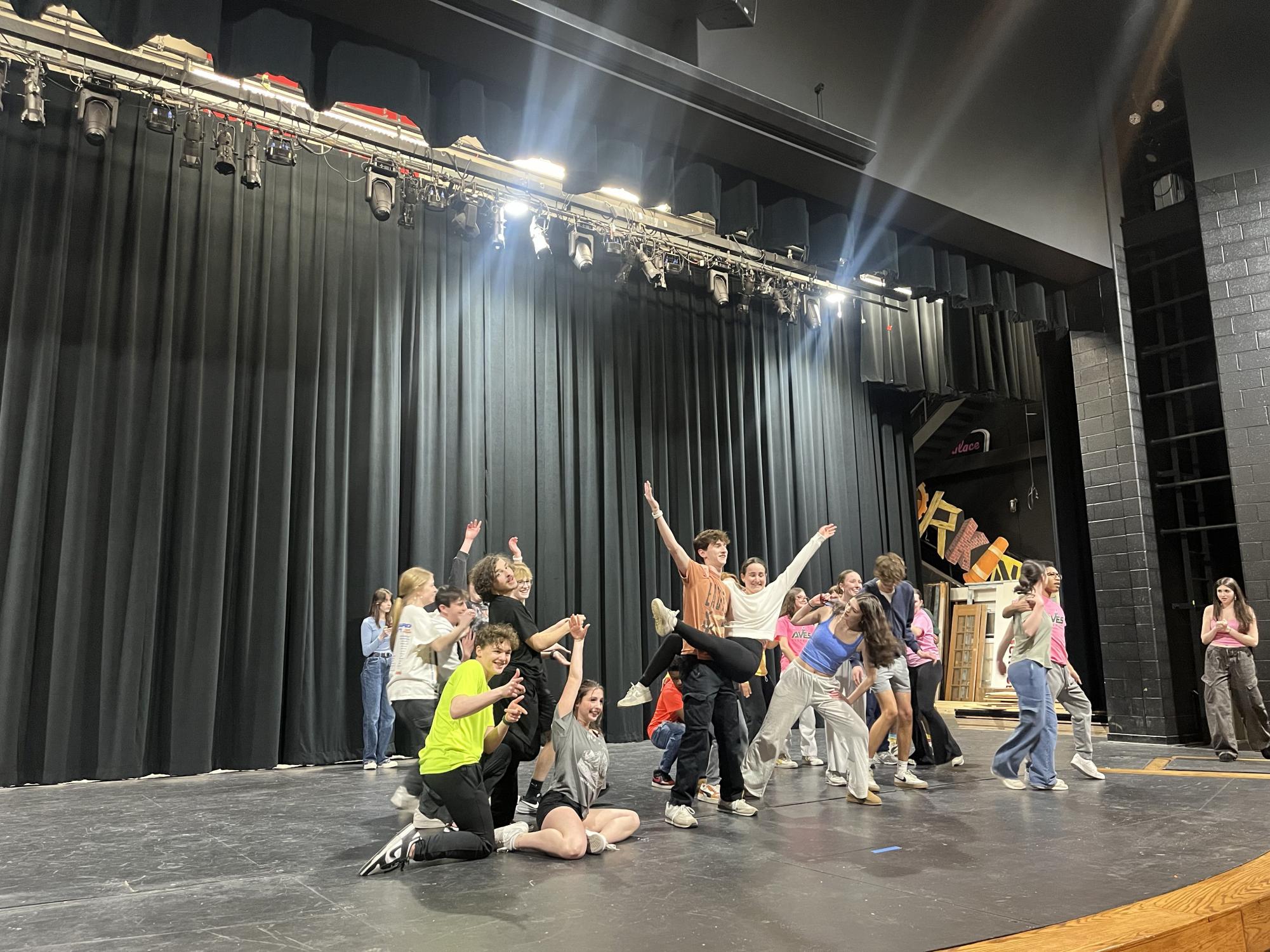 'Hard at work:' behind the scenes of Grease, the play