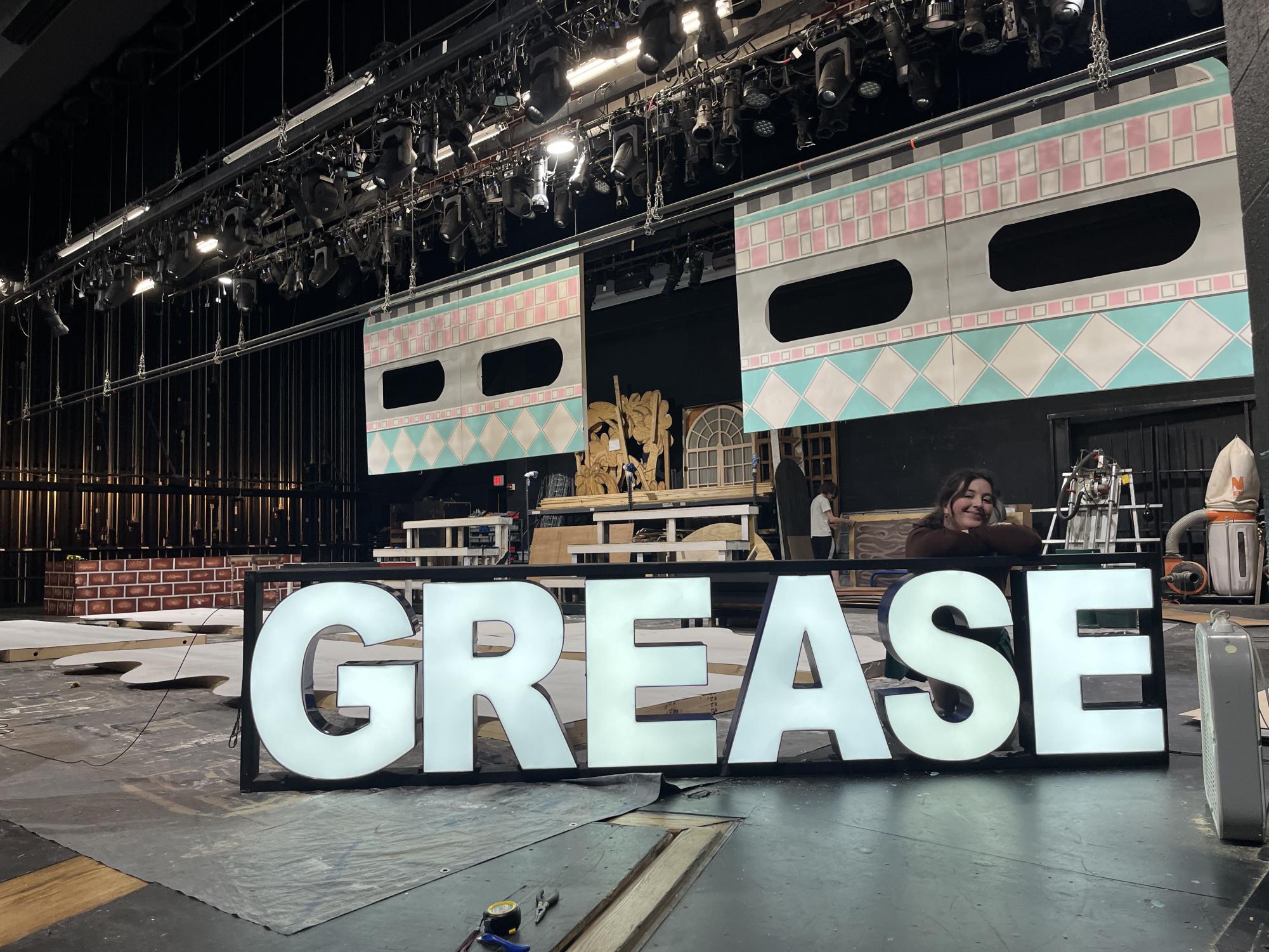 'Hard at work:' behind the scenes of Grease, the play
